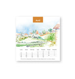 Pays Basque en aquarelles - Calendrier chevalet 2027
