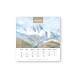 Sommets des Pyrénées - Calendrier chevalet 2027