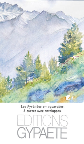 Cartes postales "Les Pyrénées en aquarelles" by Béatrice Dussarps