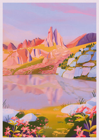 Print - Aiguilles d'Amitges 2027 - Alexia Winterhalter