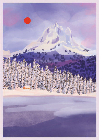 Print - Pic du Midi d'Ossau 2027 - Alexia Winterhalter