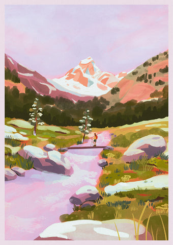 Print - Vallée du Lutour - Cauterets 2027 - Alexia Winterhalter