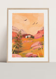 Print - Refuge de Campana de Cloutou 2027 - Alexia Winterhalter