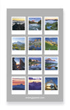 12 cartes "polaroid" Pics des Pyrénées